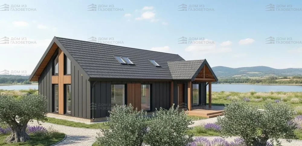 Проект Двухэтажный дом 18 на 14, 178 м2