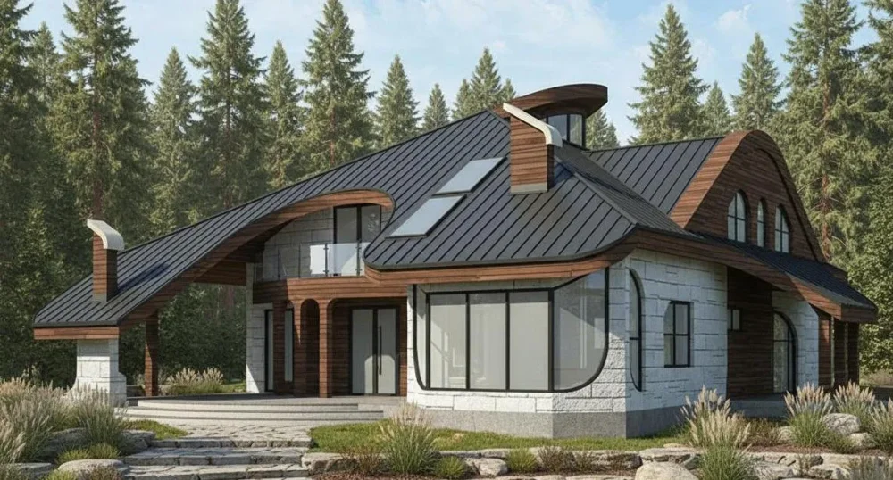 Проект Двухэтажный дом 15 на 25, 304 м2