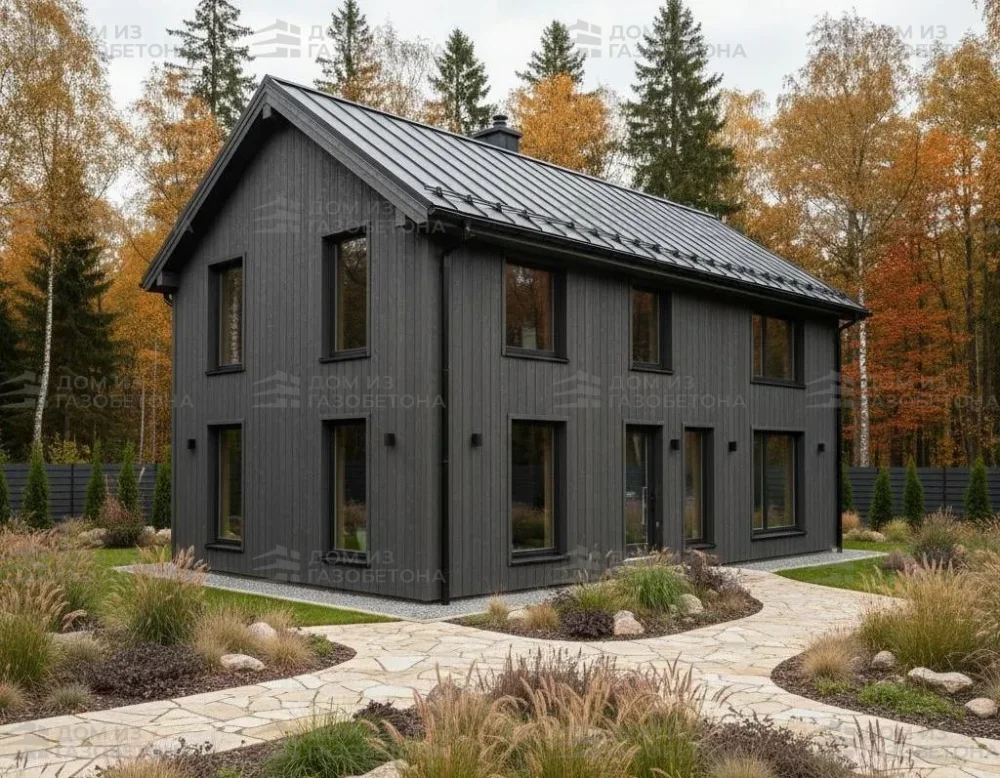 Проект Двухэтажный дом 15 на 14, 201 м2