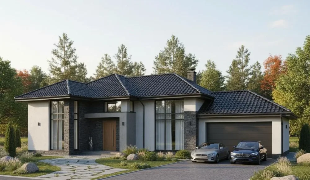 Проект Двухэтажный дом 18 на 12, 205 м2